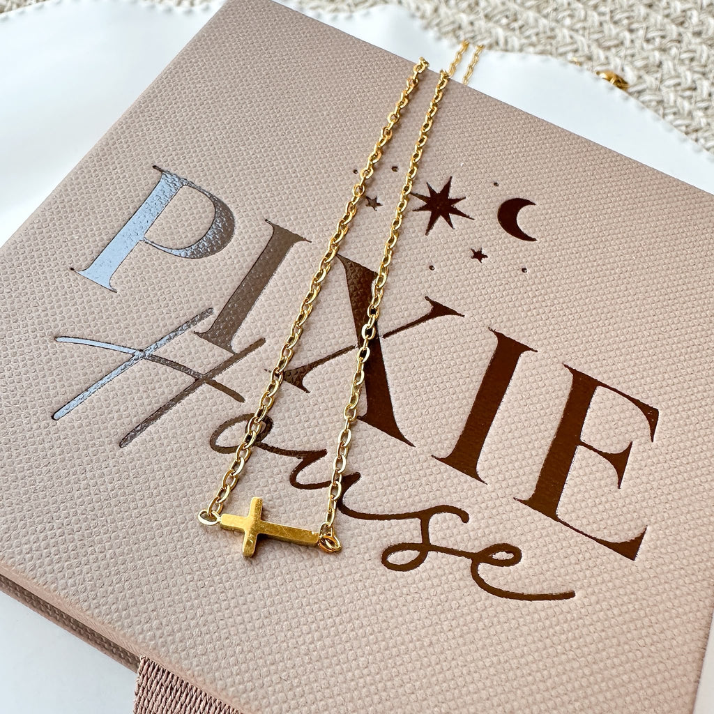 Crossed Paths Necklace
