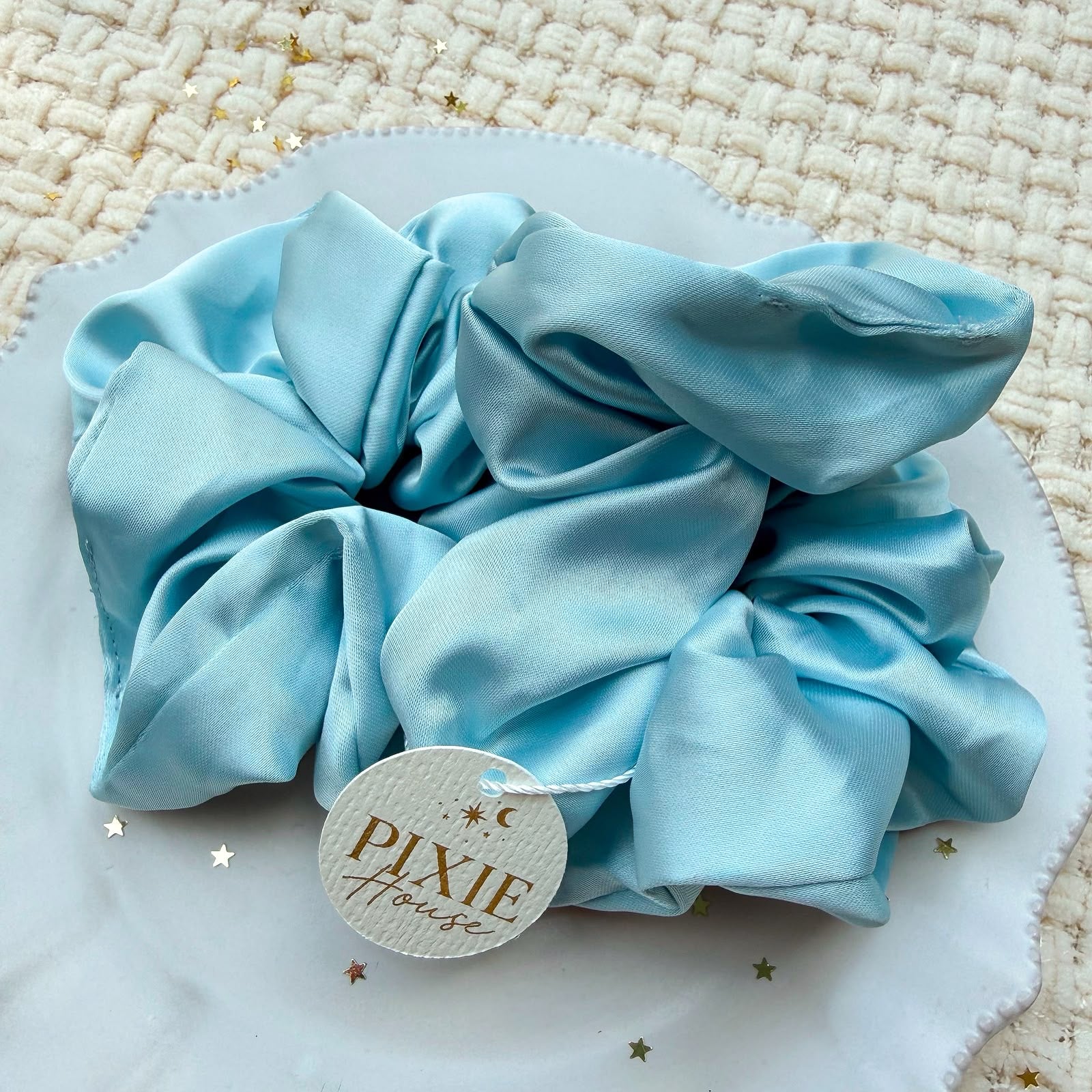 Satin Scrunchie Duo
