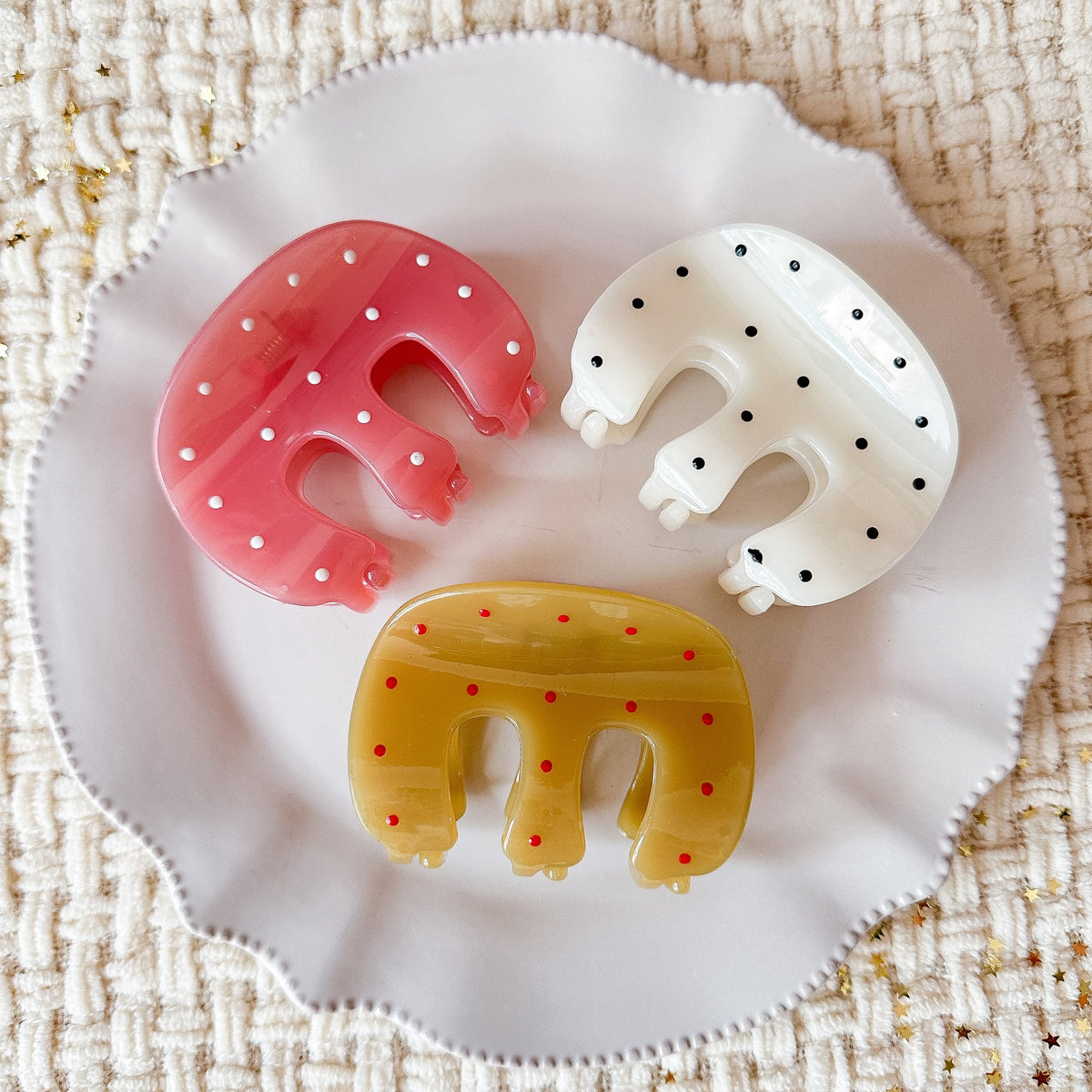 Dotty Hair Claw
