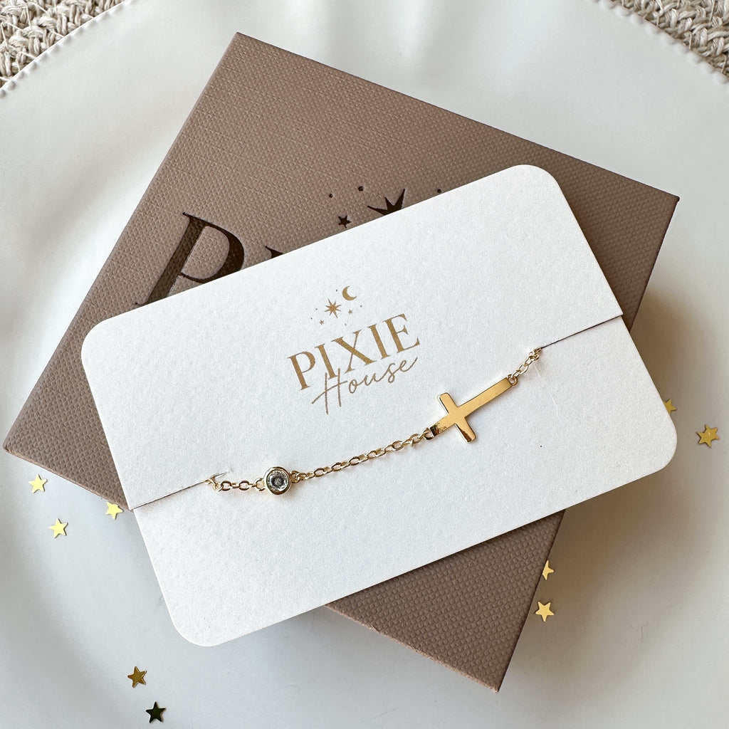 Cross My Heart Bracelet