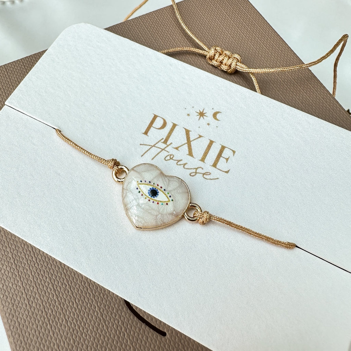 Eye Love You Cord Bracelet