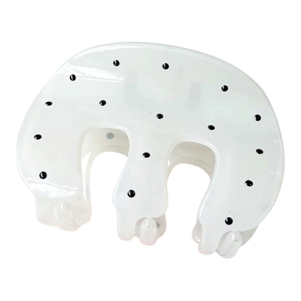 Polka Dot Hair Claw