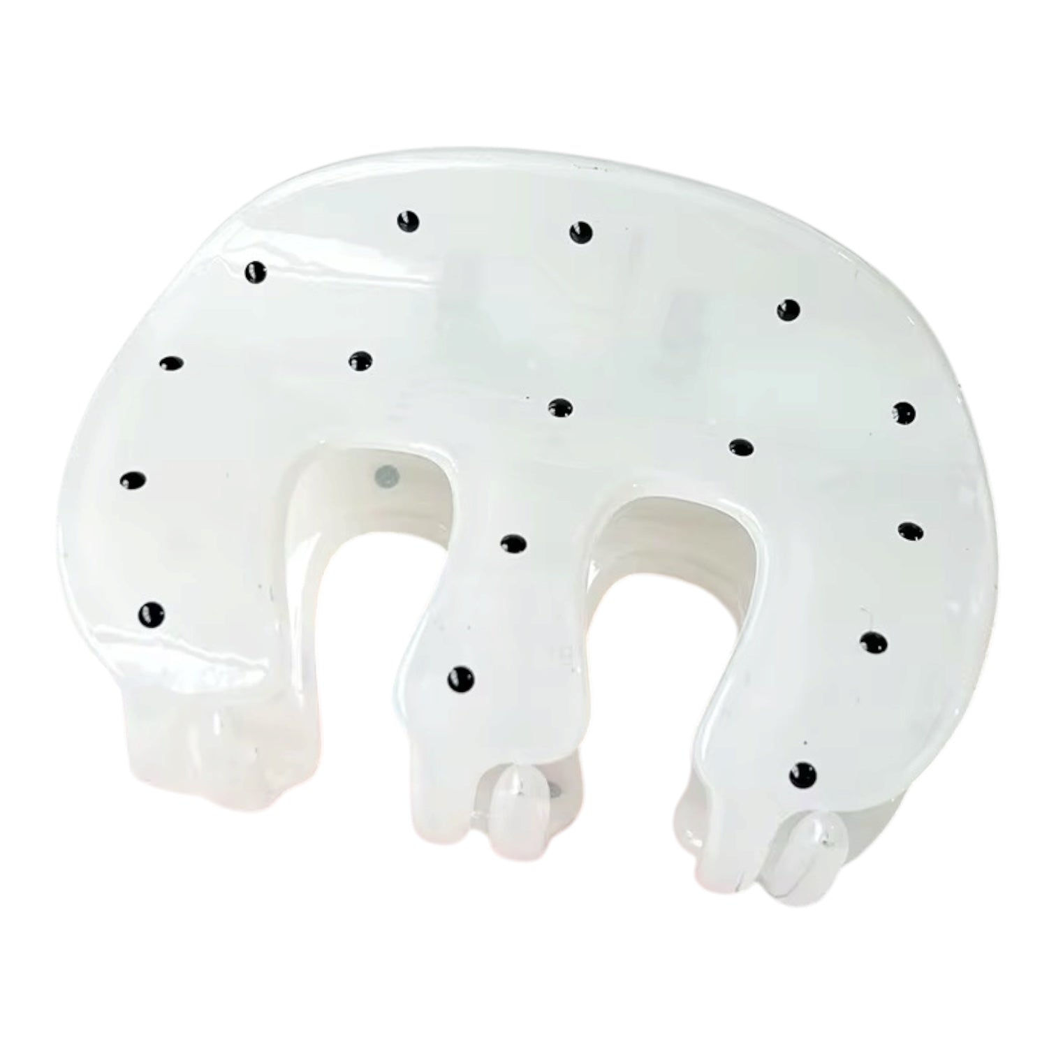 Polka Dot Hair Claw