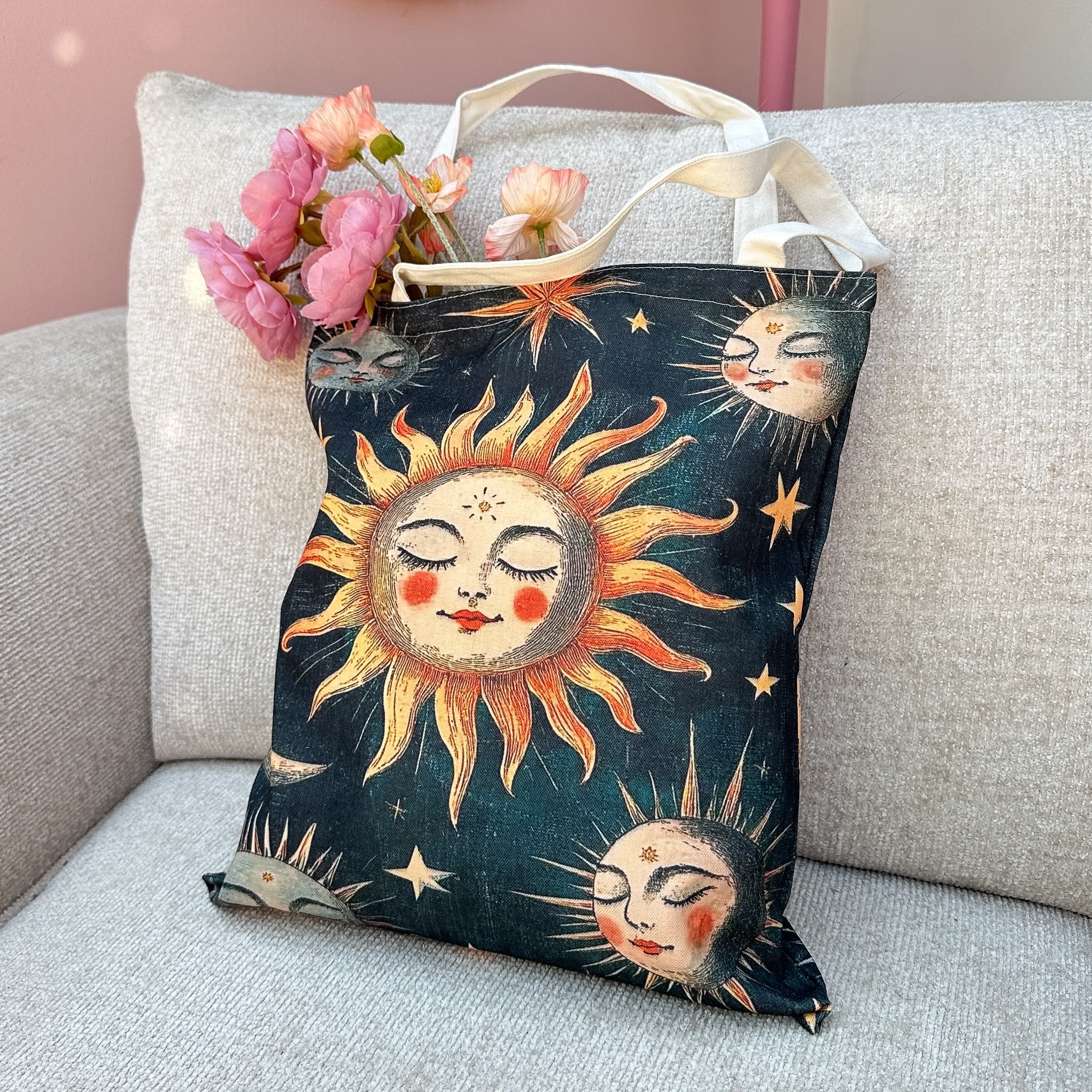 90's Celestial Tote Bag