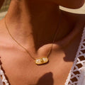 Shimmer Shell Necklace