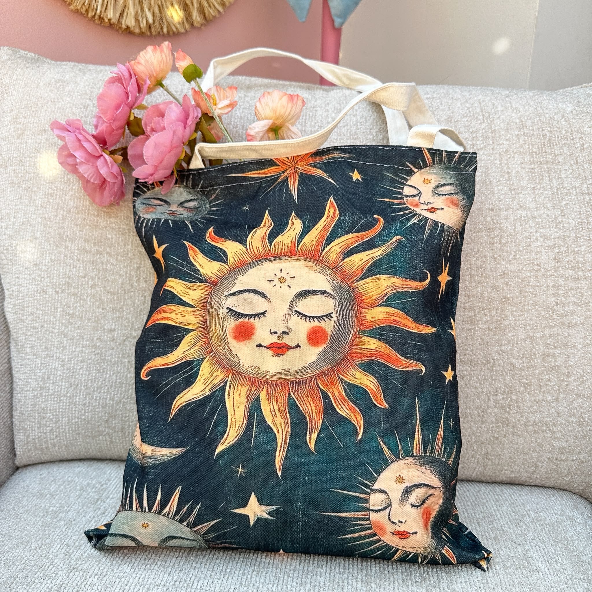 90's Celestial Tote Bag