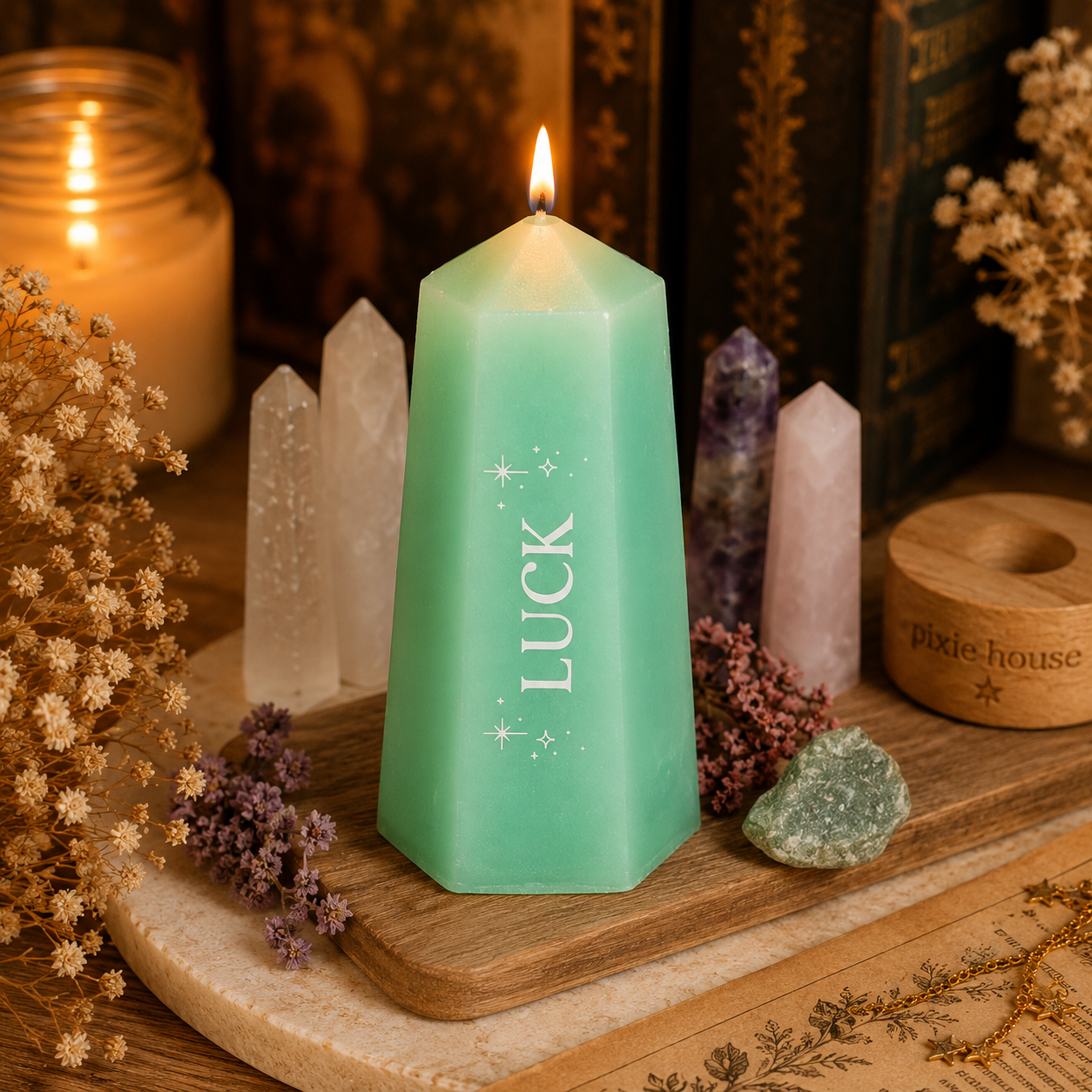 Crystal Intention Candle