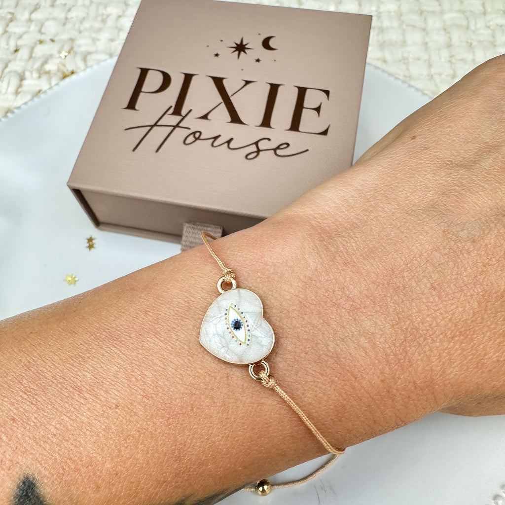 Eye Love You Cord Bracelet