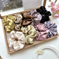 Satin Scrunchie Duo