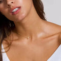 Tiny Cross Necklace