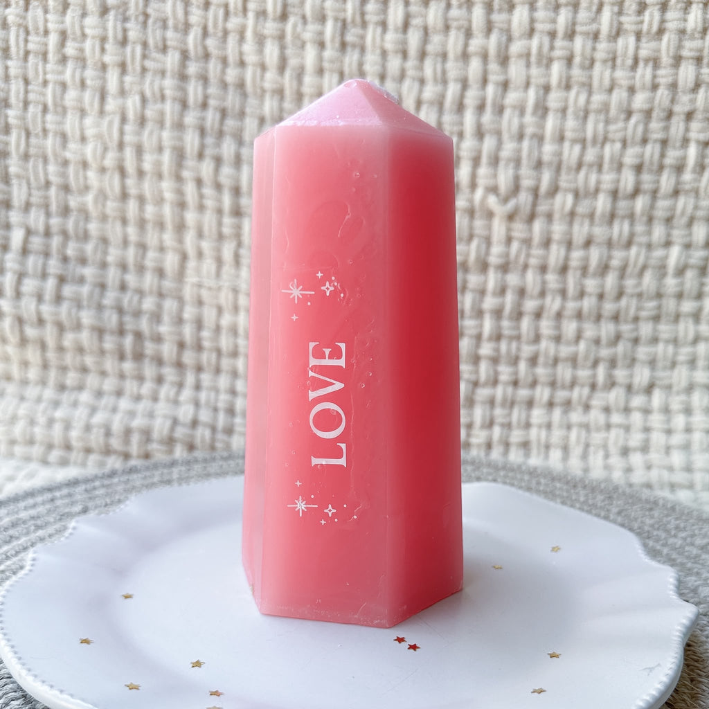 Hidden Crystal Candle