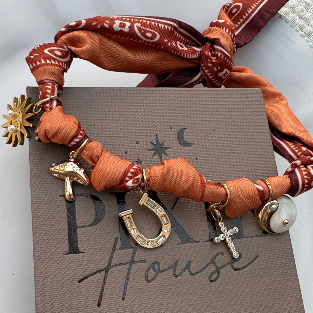 Charmed Scarf Choker