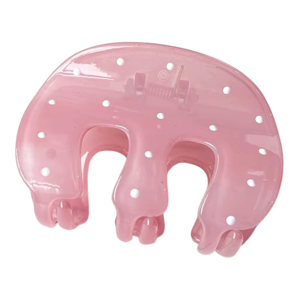 Polka Dot Hair Claw