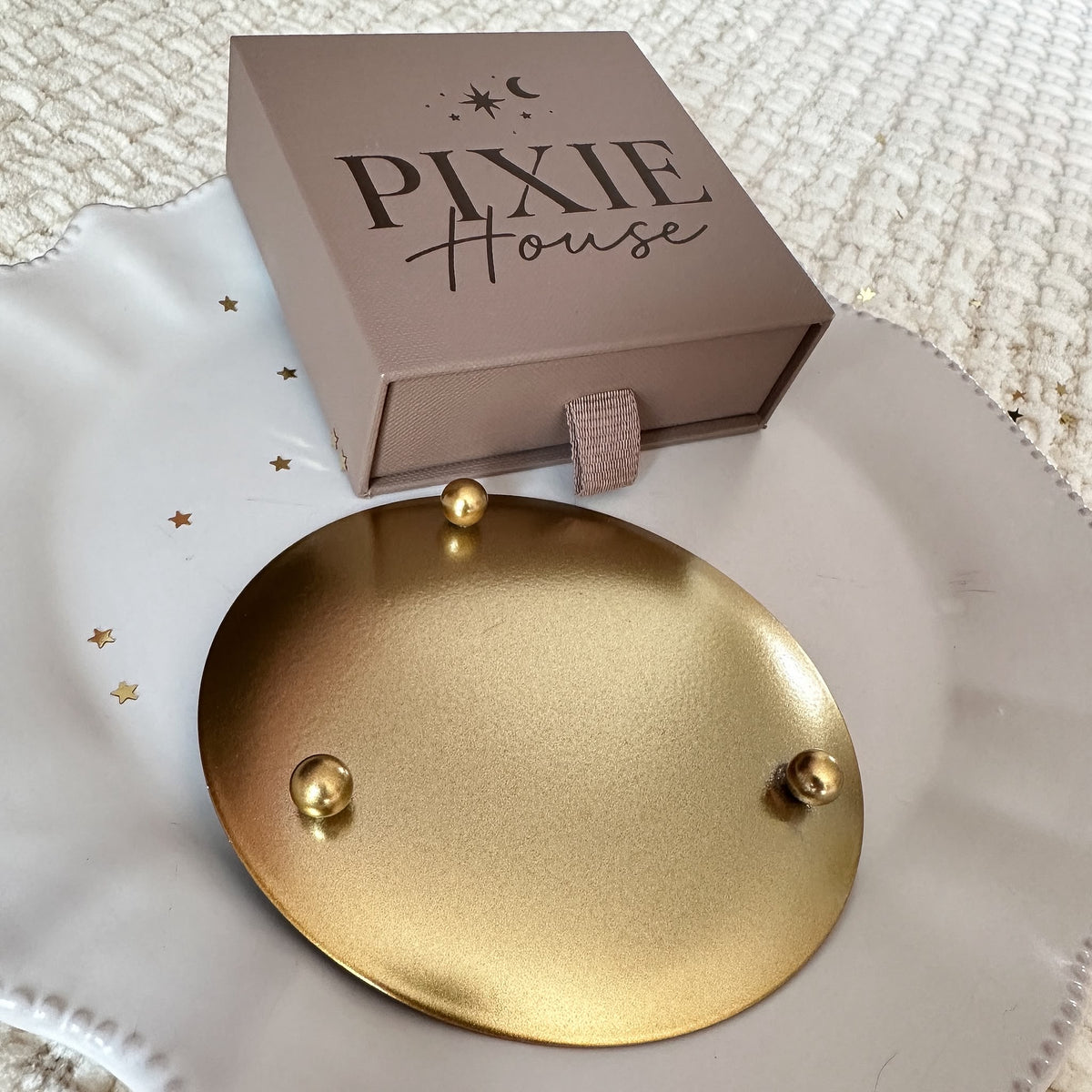 Golden Hour Trinket Dish