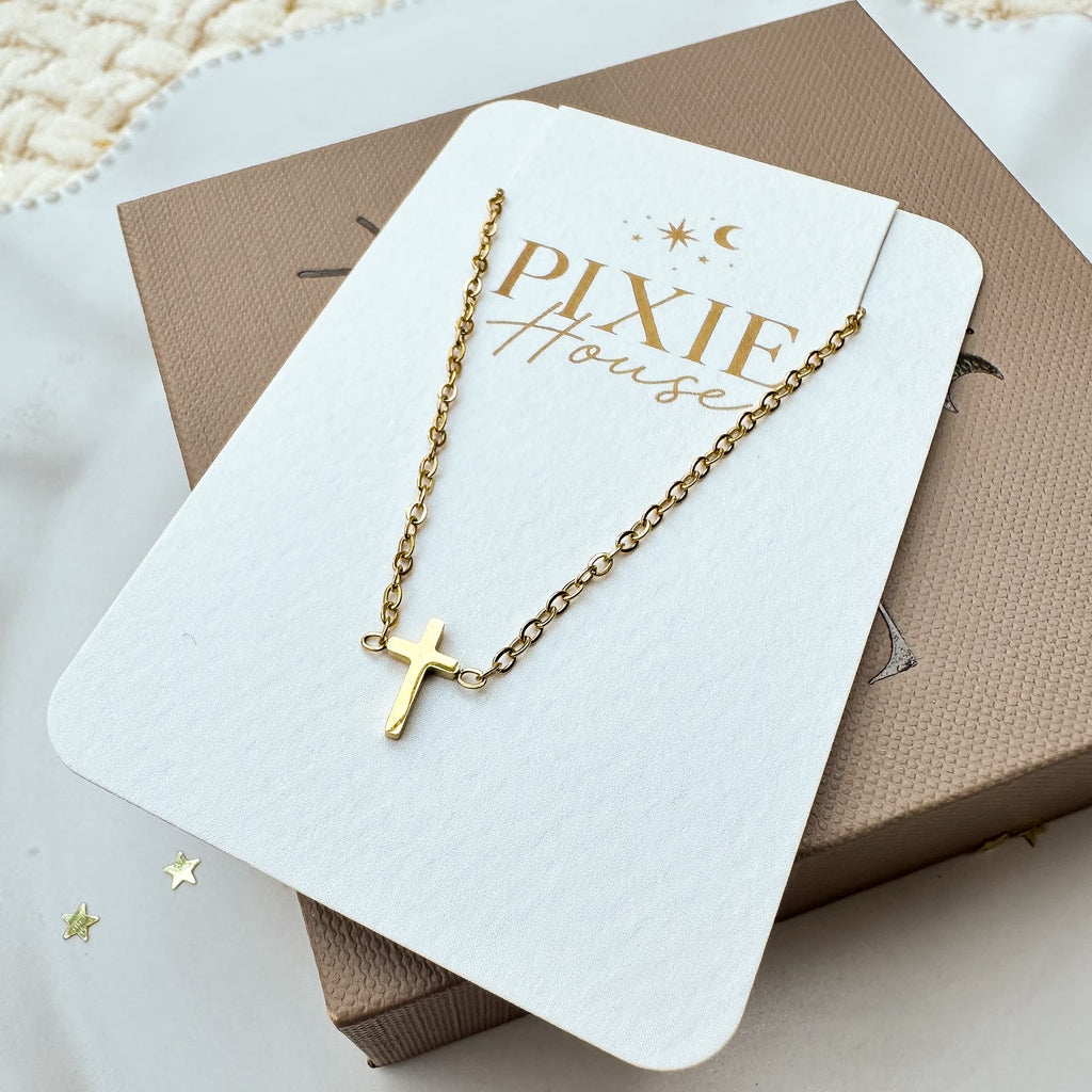 Crossed Paths Necklace