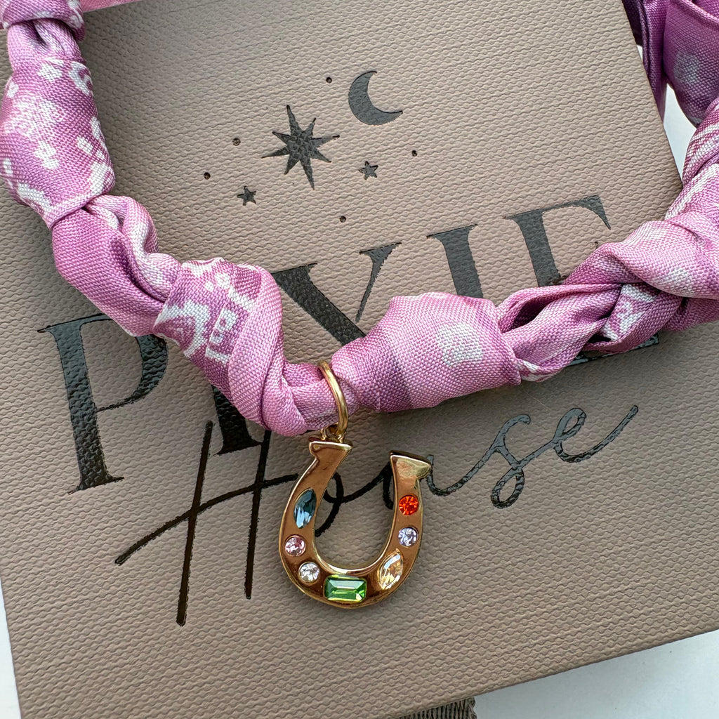 Lucky Charm Scarf Choker