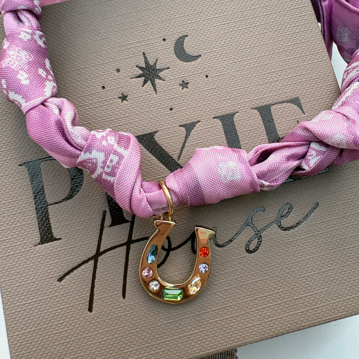 Lucky Charm Scarf Choker
