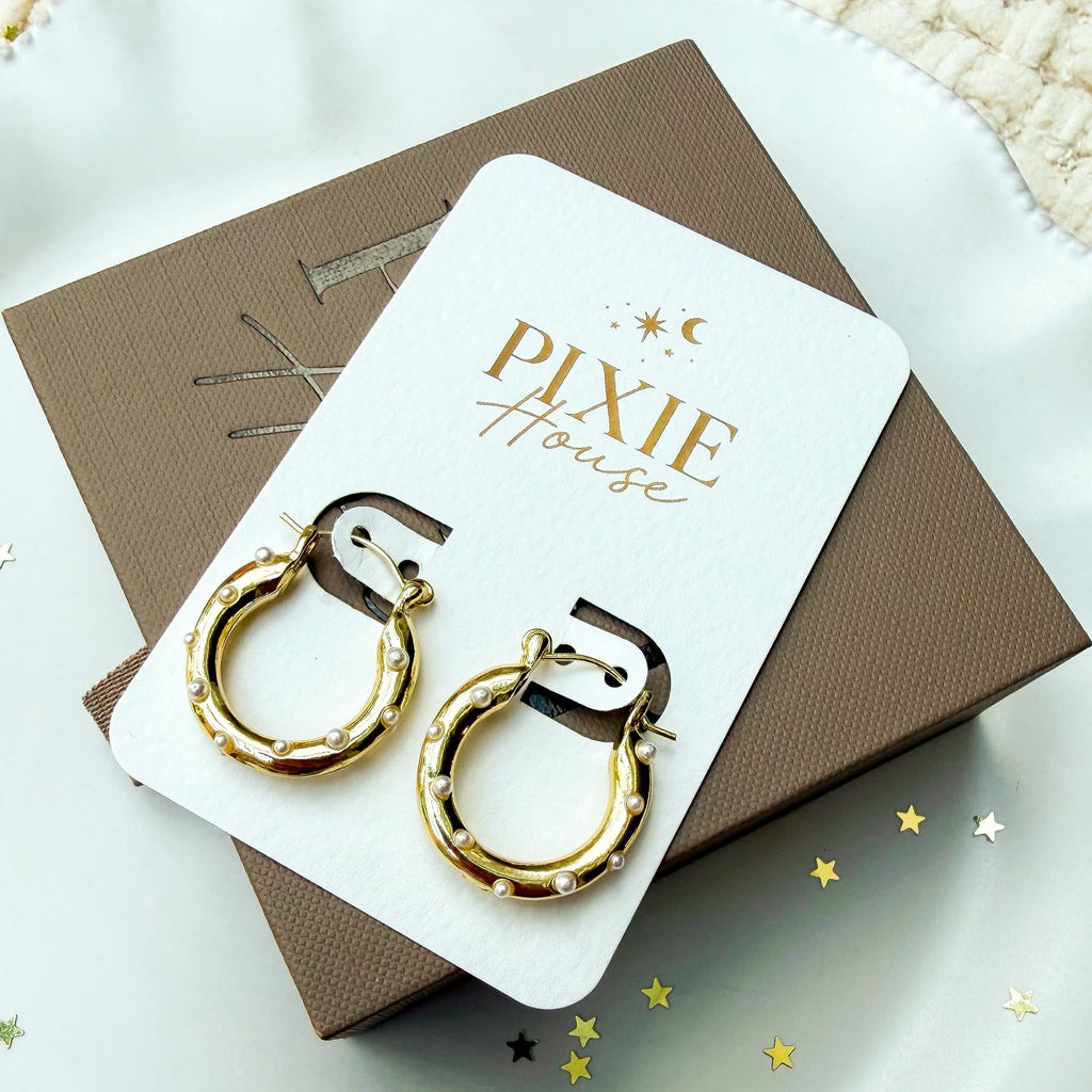 Pearly Queen Hoops