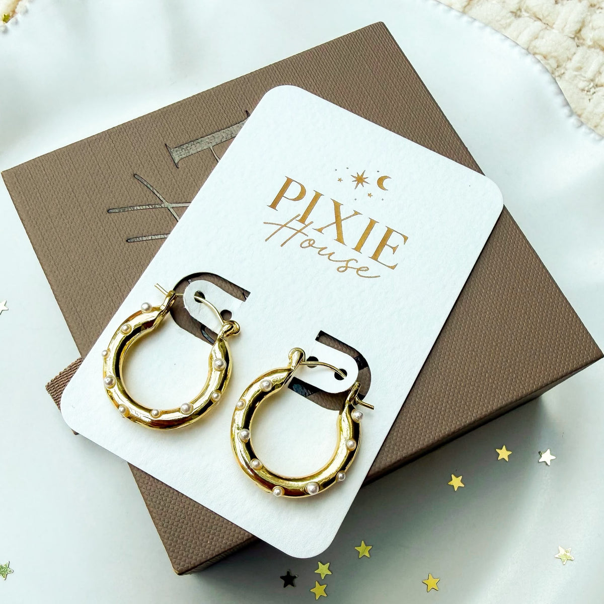 Pearly Queen Hoops