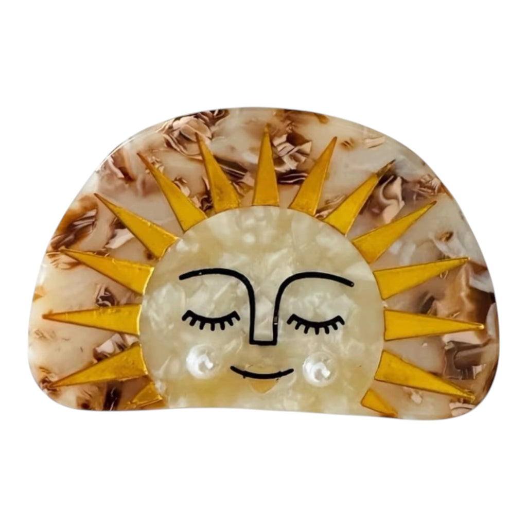 Smiling Sun Hair Claw